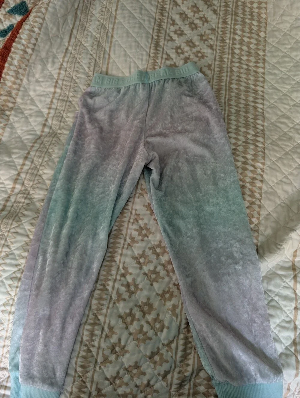 $2 If Bundled. Pastel Tie-Dye Plush Pajama Pants